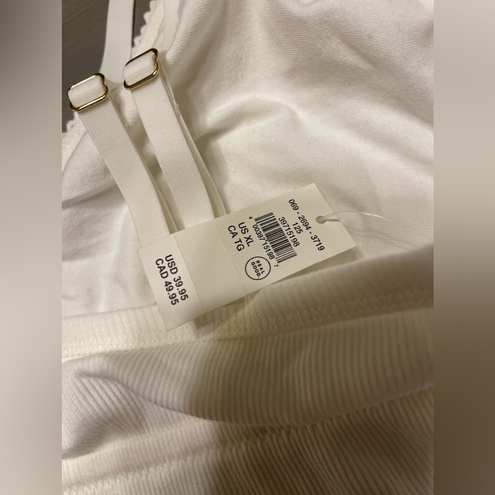NEW! • AERIE • White Lace Bralette | White | XL - Picture 6 of 6